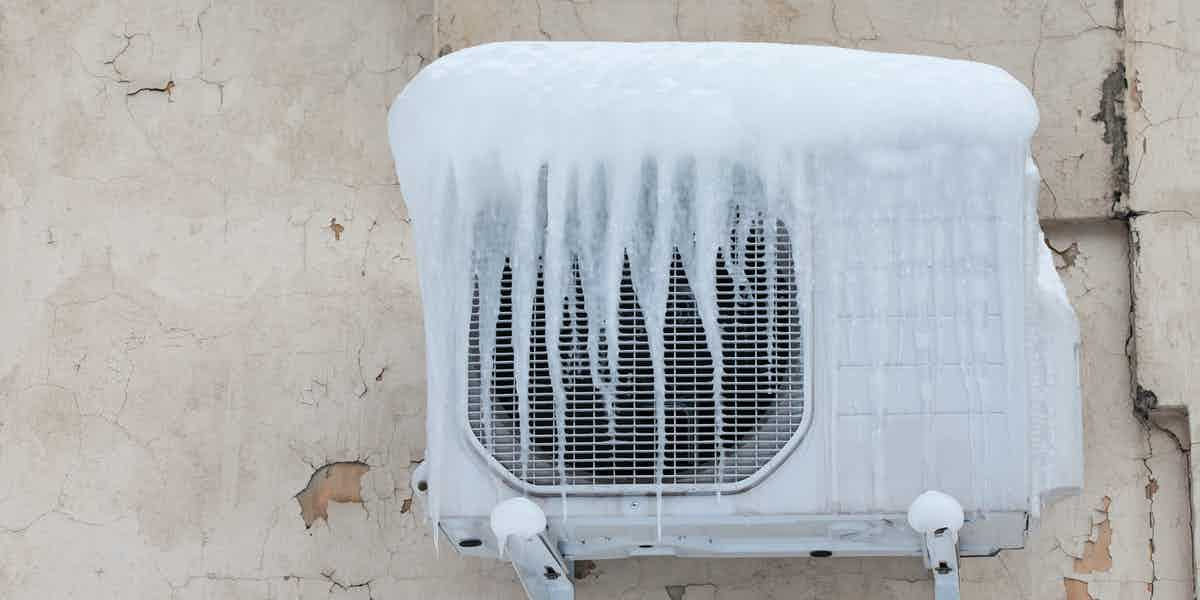 HVAC system during winter